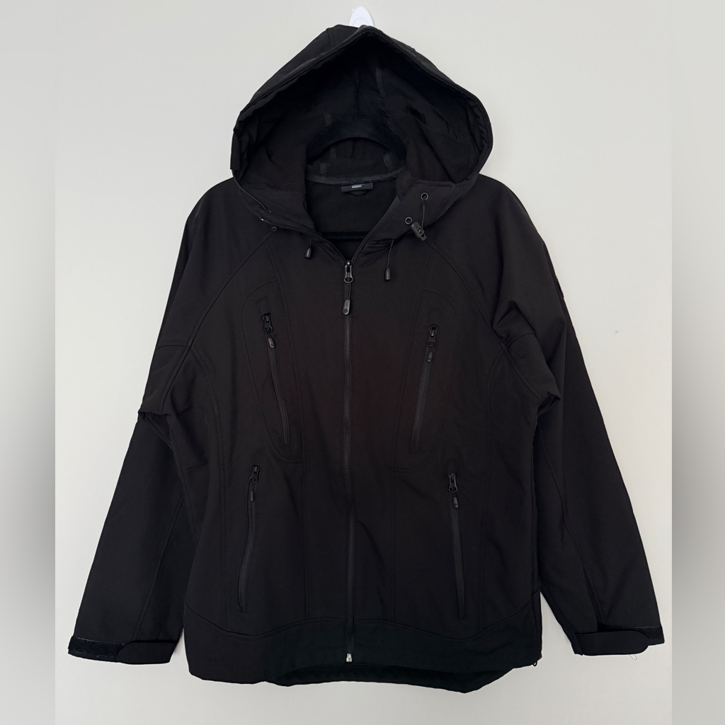 Icewear Iceland Black Hooded Jacket Mens Size S